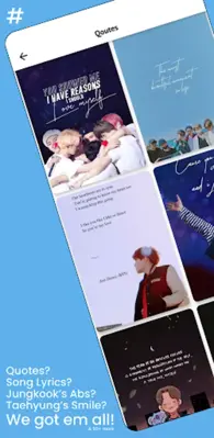 BTS AIO Wallpaper Status Video android App screenshot 2